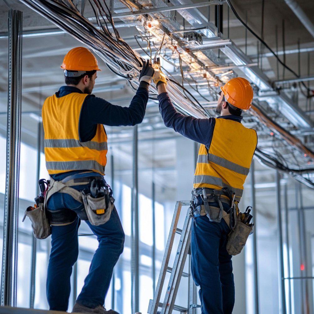 new build electrical installation